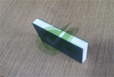 orange peel  double color HDPE boards Black on White 15mm